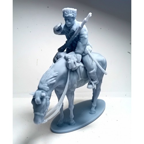 1/32 Cossacks mounted on horse WW2